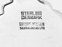 A Collection of Georg Jensen Acorn Silver Serving Articles