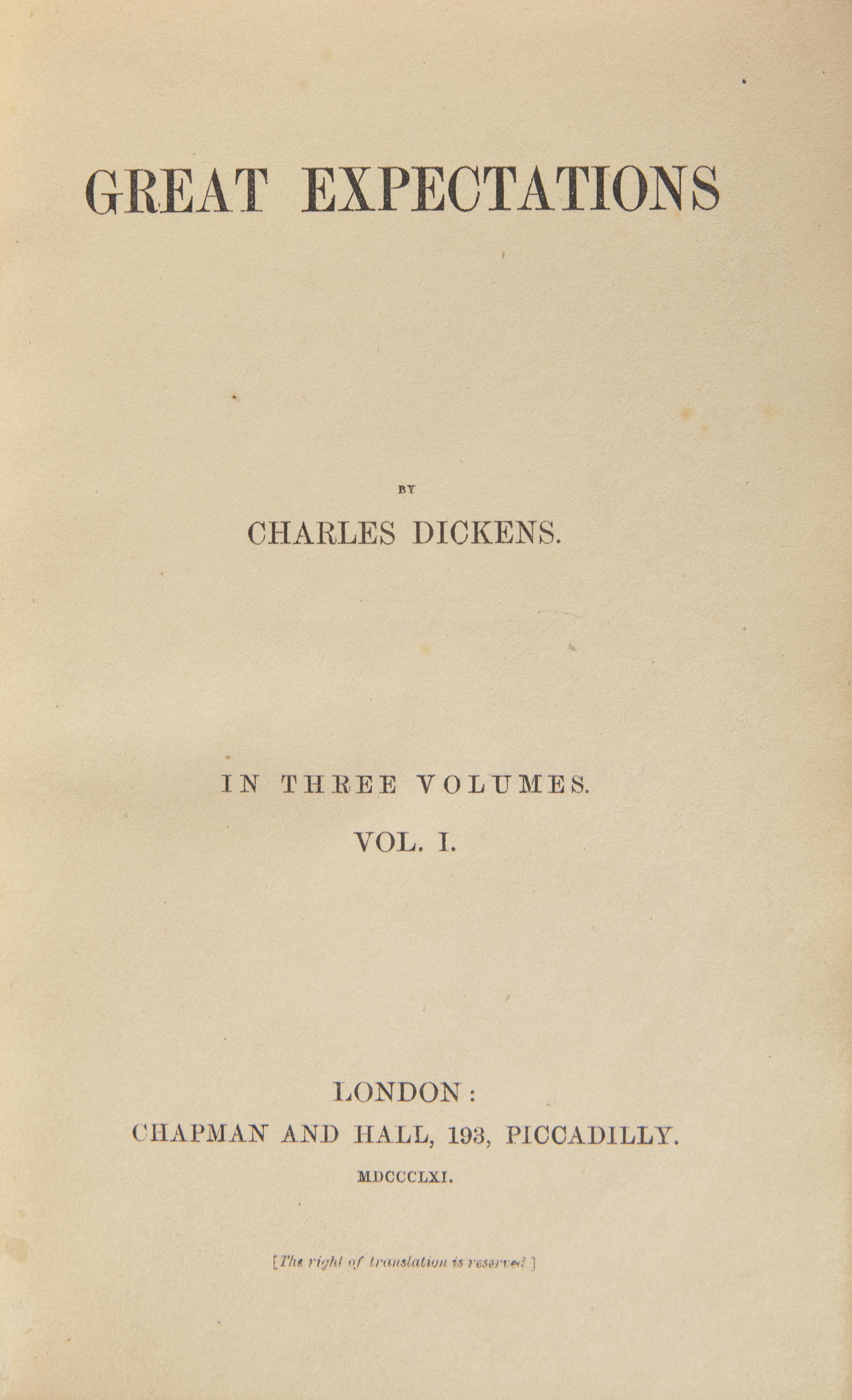 [Literature] Dickens, Charles. Great Expectations