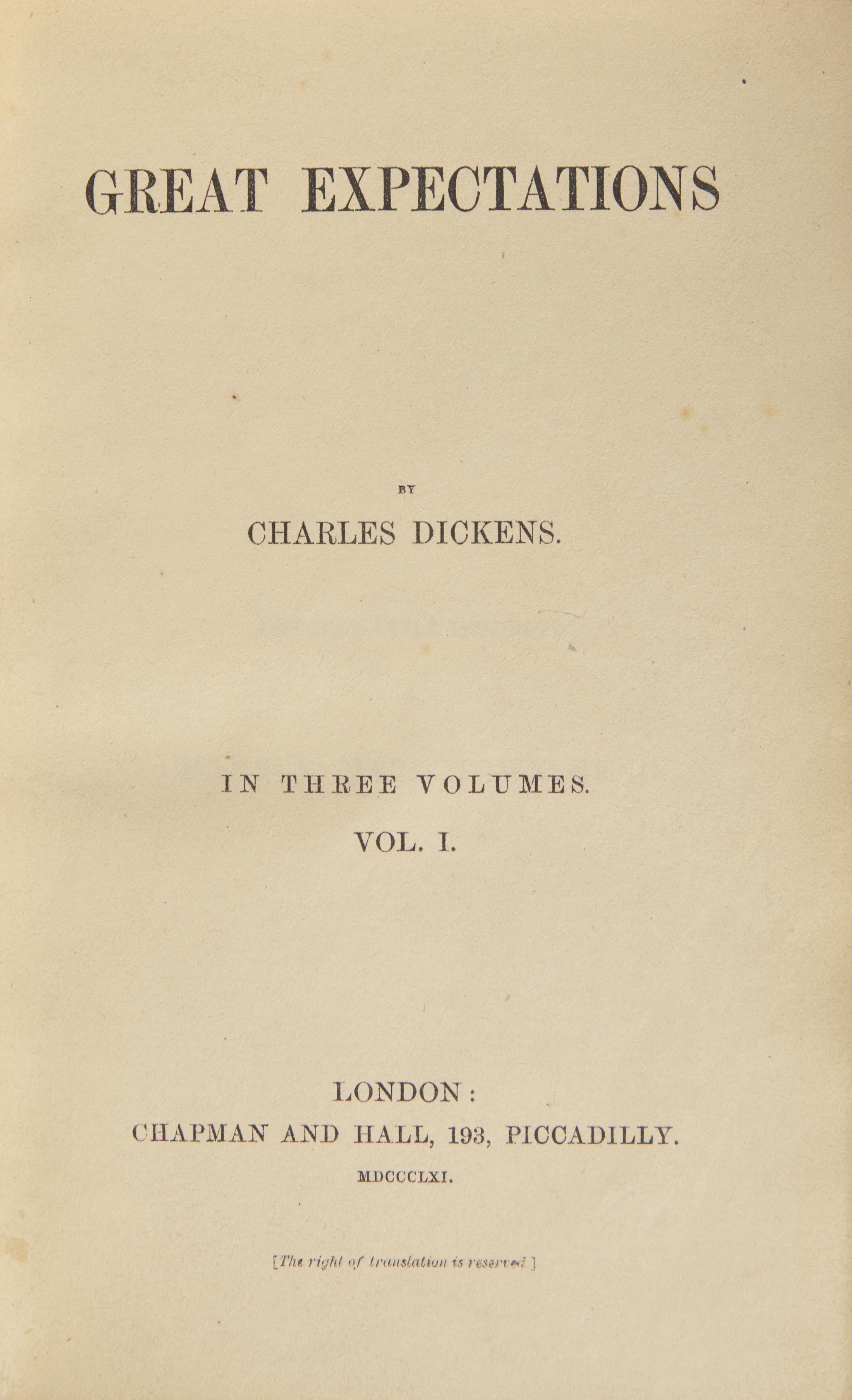[Literature] Dickens, Charles. Great Expectations