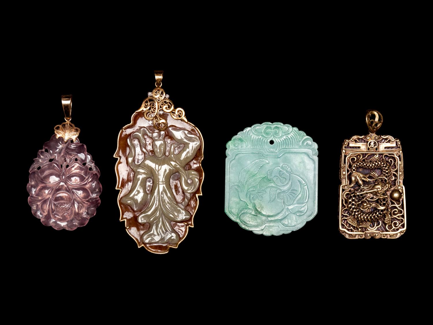 Four Chinese Pendants