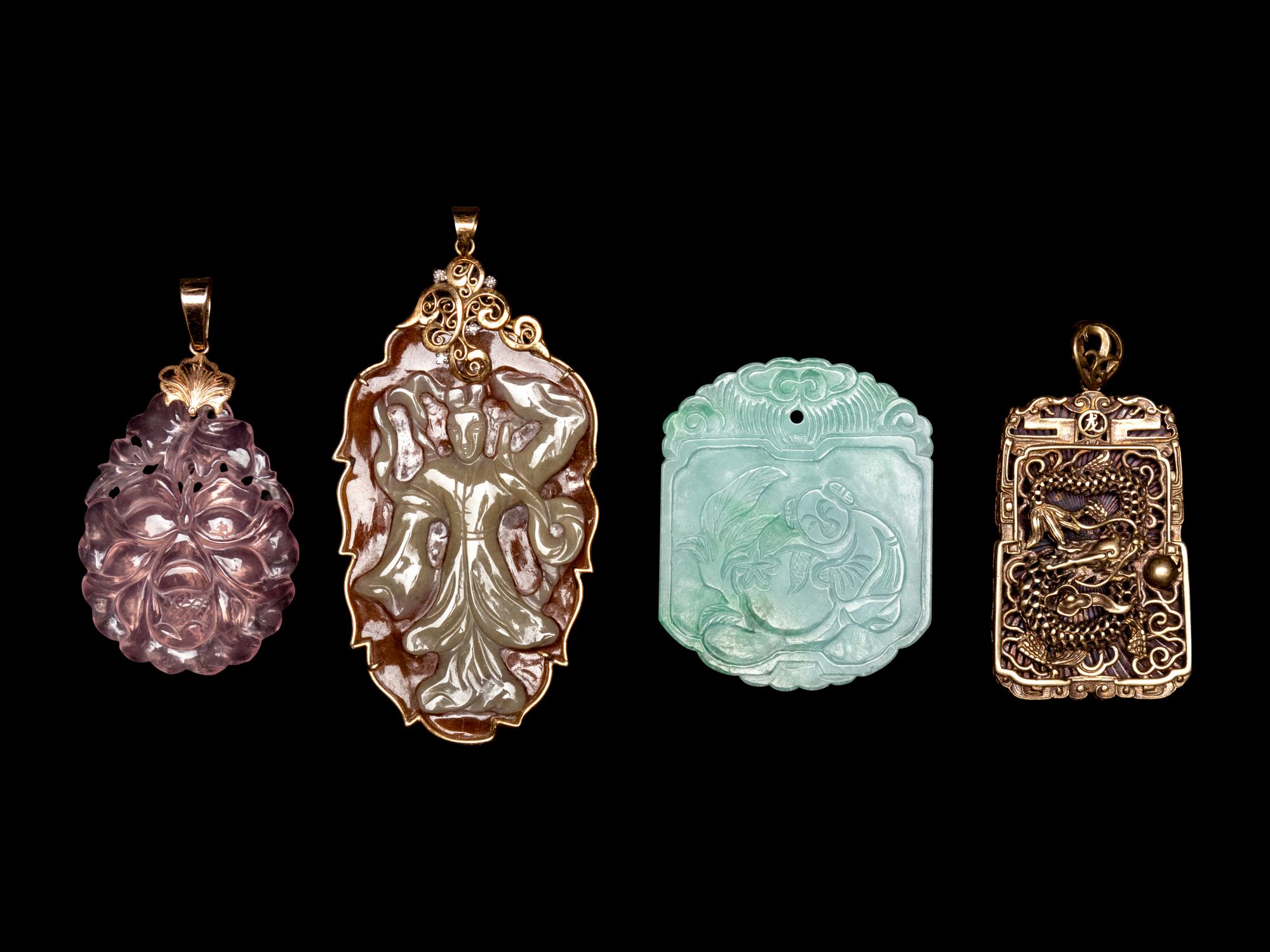 Four Chinese Pendants