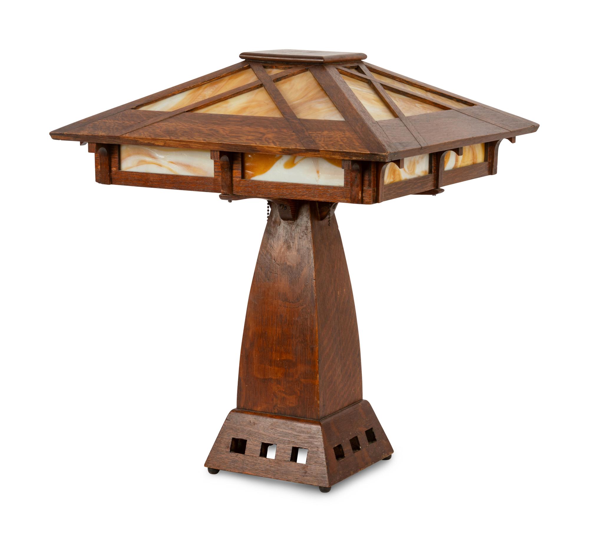 An American Arts and Crafts Table Lamp