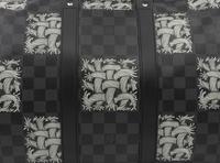 Louis Vuitton Limited Edition Keepall Bandoulière 45 in Damier Graphite, Rope, Christopher Nemeth, Fall Winter 2015-2016