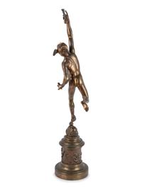A Pair of Sculptures of Mercury and Psyche