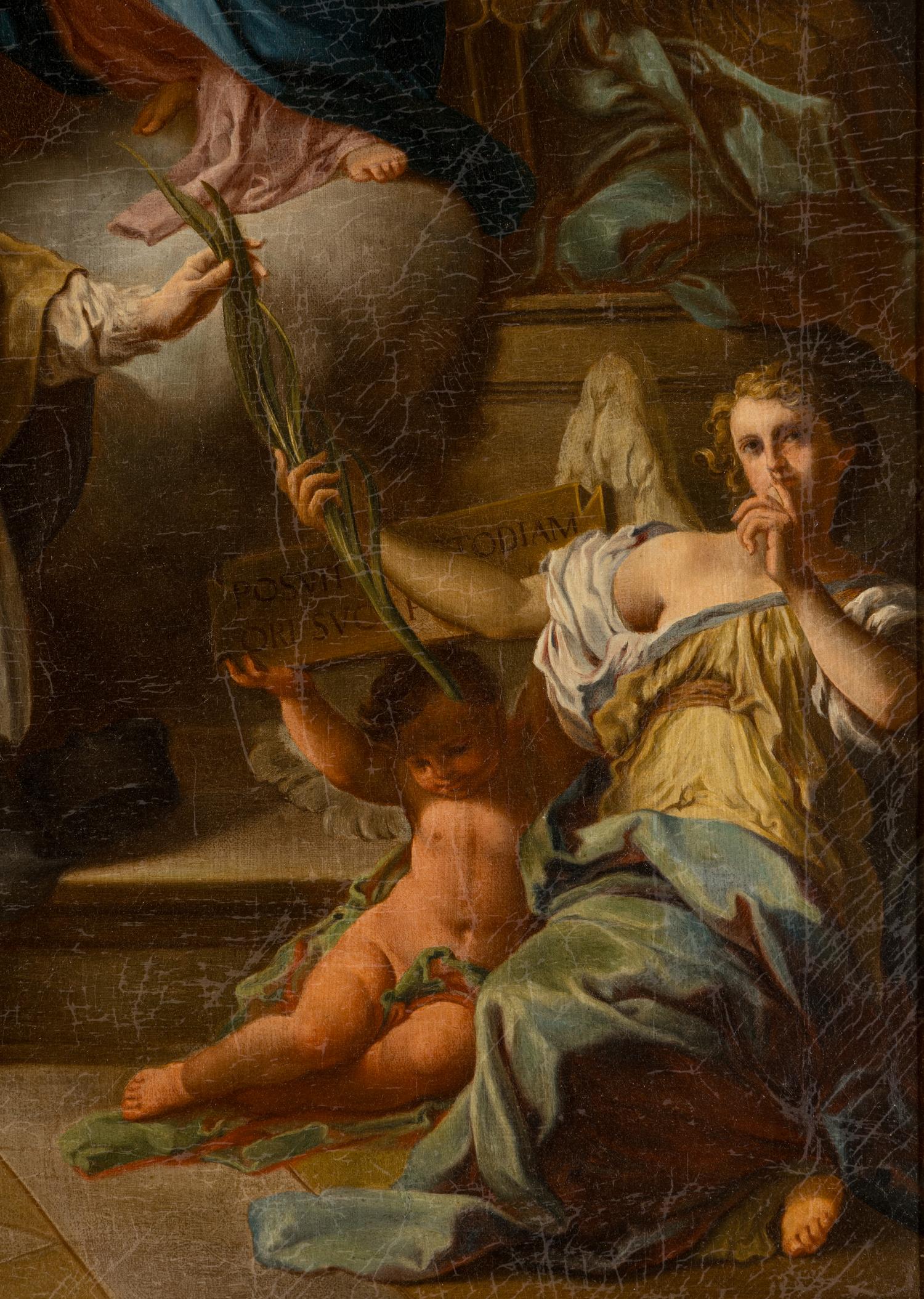 Madonna and Child with St. Nepomucene