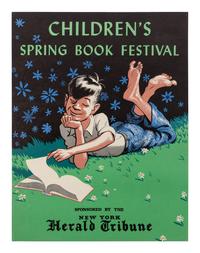 [CHILDREN'S BOOK]. McCLOSKY, Robert (1914-2003). Children's Spring Book Festival | Sponsored by the New York Herald Tribune . Ca 1950.