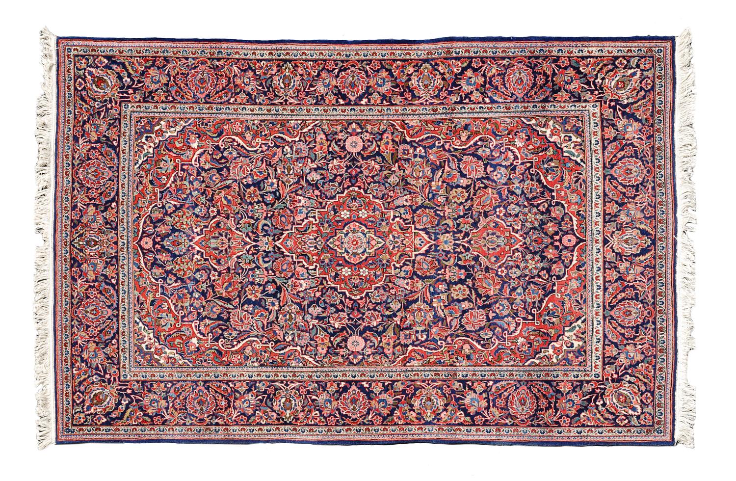 A Kashan Wool Rug