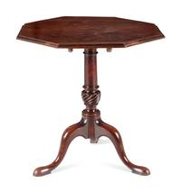 A George III Mahogany Tea Table