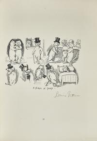 [Children’s & Illustrated] Dobson, Austin, and Harry Furniss, and Louis Wain, and Joseph Pennell, and Selwyn Image, et al. A Book of Drawings