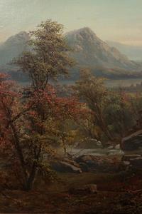Landscape with Distant Mountains