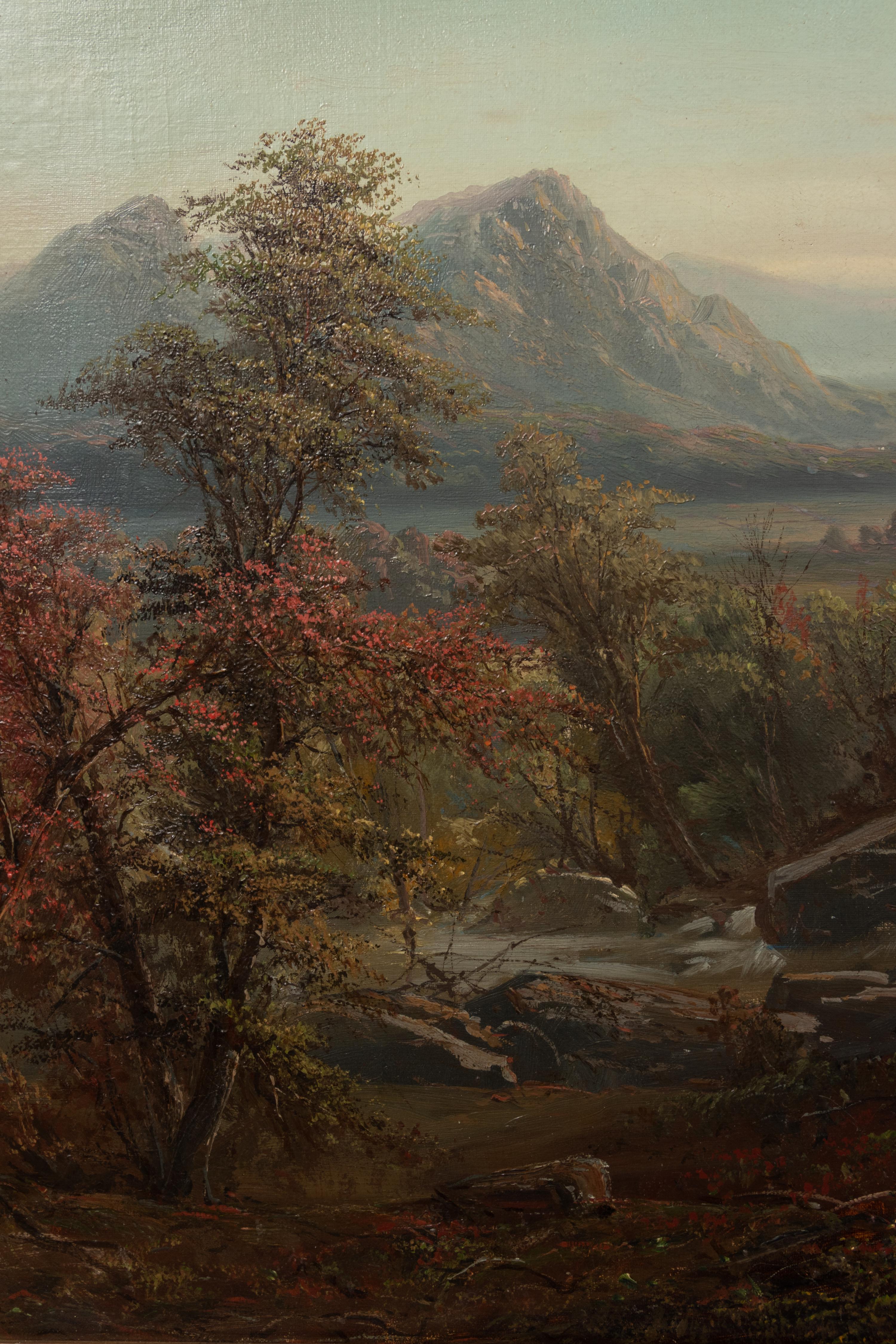 Landscape with Distant Mountains