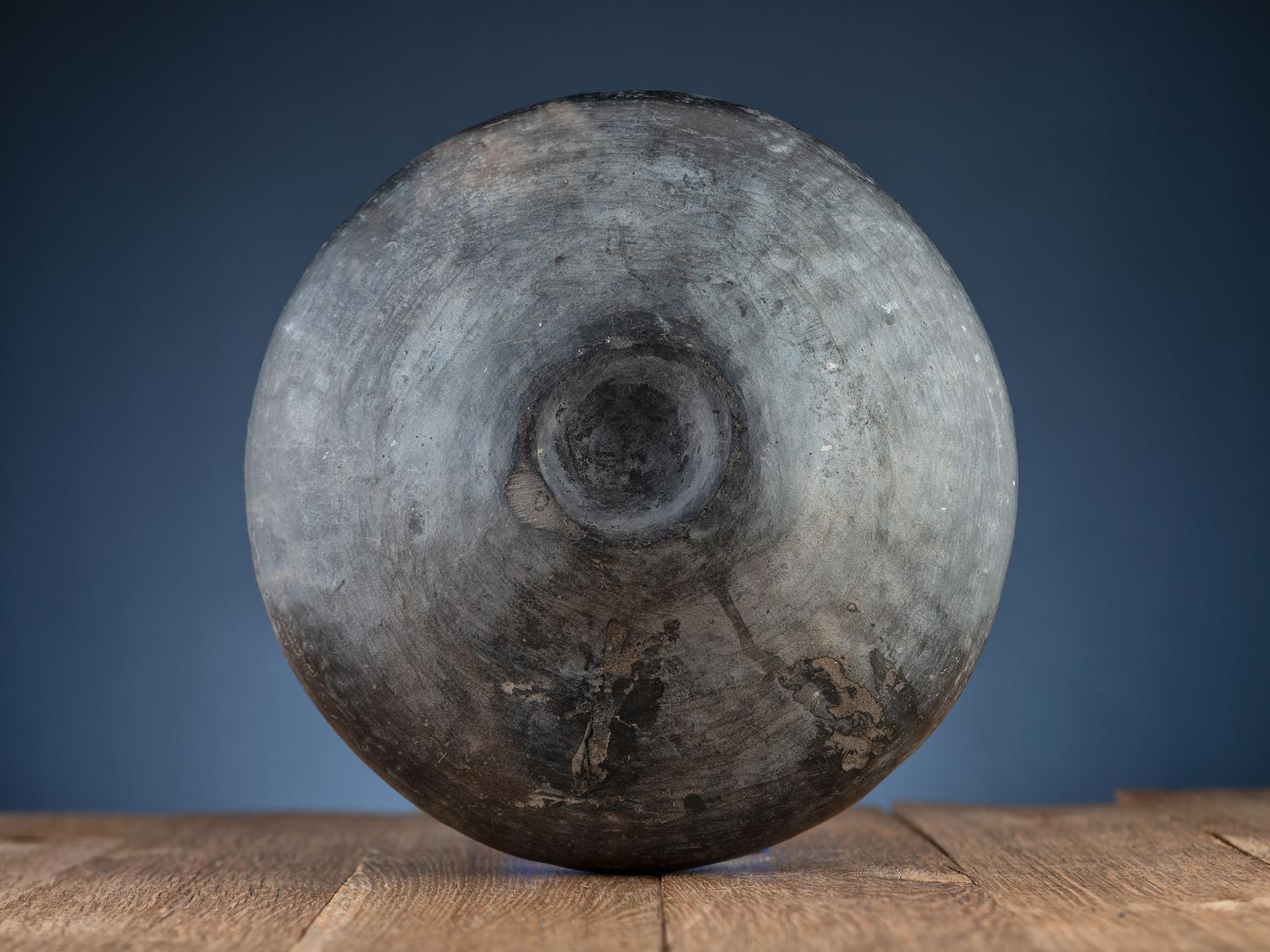 Ohkay Owingeh Blackware Pottery Jar