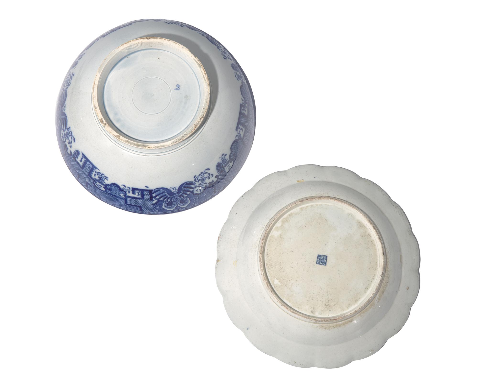 An Assembled Group of English Soft-Paste Porcelain Table Articles