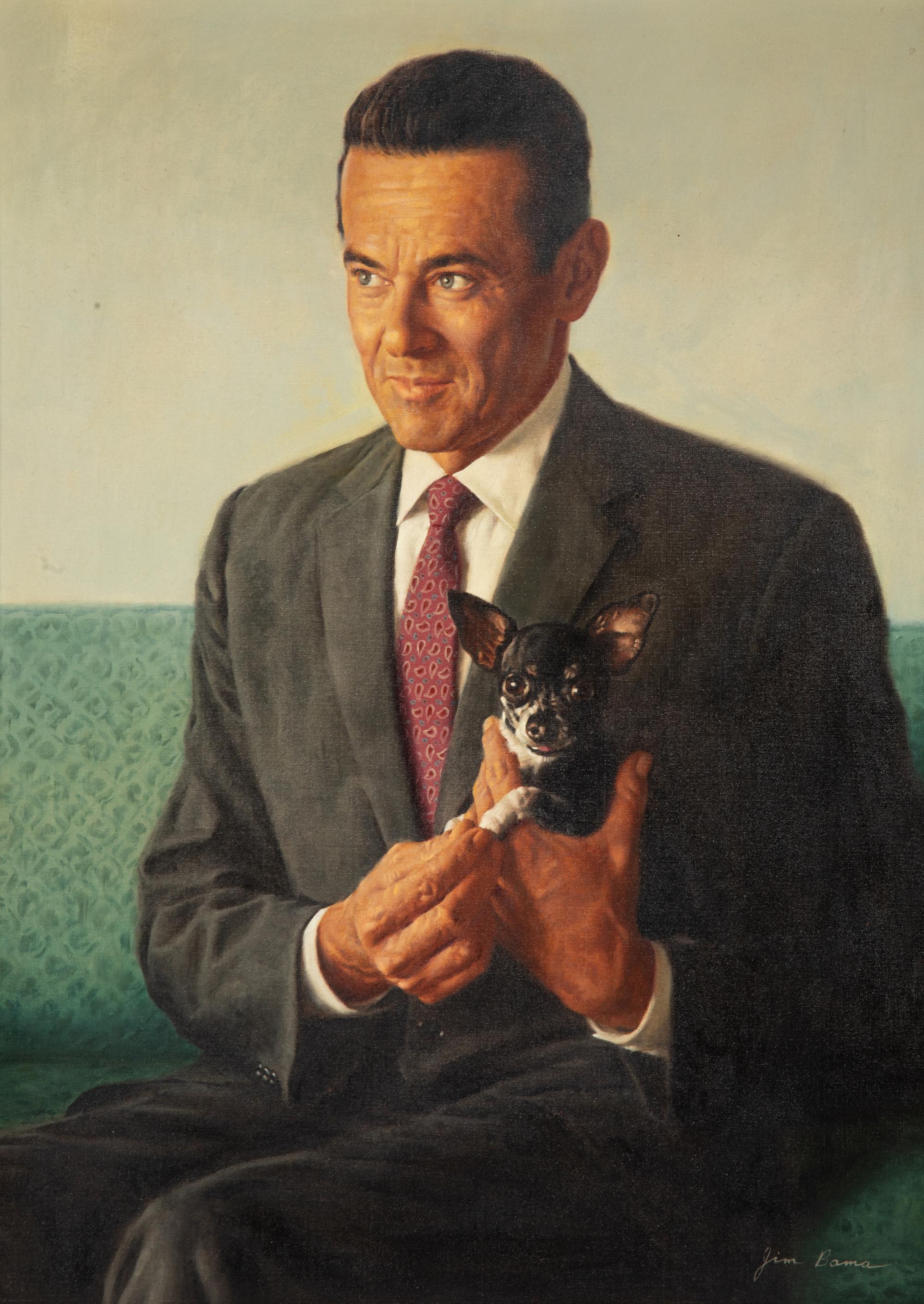 Portraits of Larry Liebowitz and Dian Roland , 1961