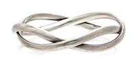 A Sterling Silver Bangle Bracelet, Astrid Fog for Georg Jensen, Circa 1970's, 43.40 dwts.