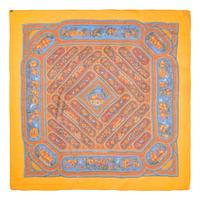 Three Hermès 90cm Silk Chiffon Scarves