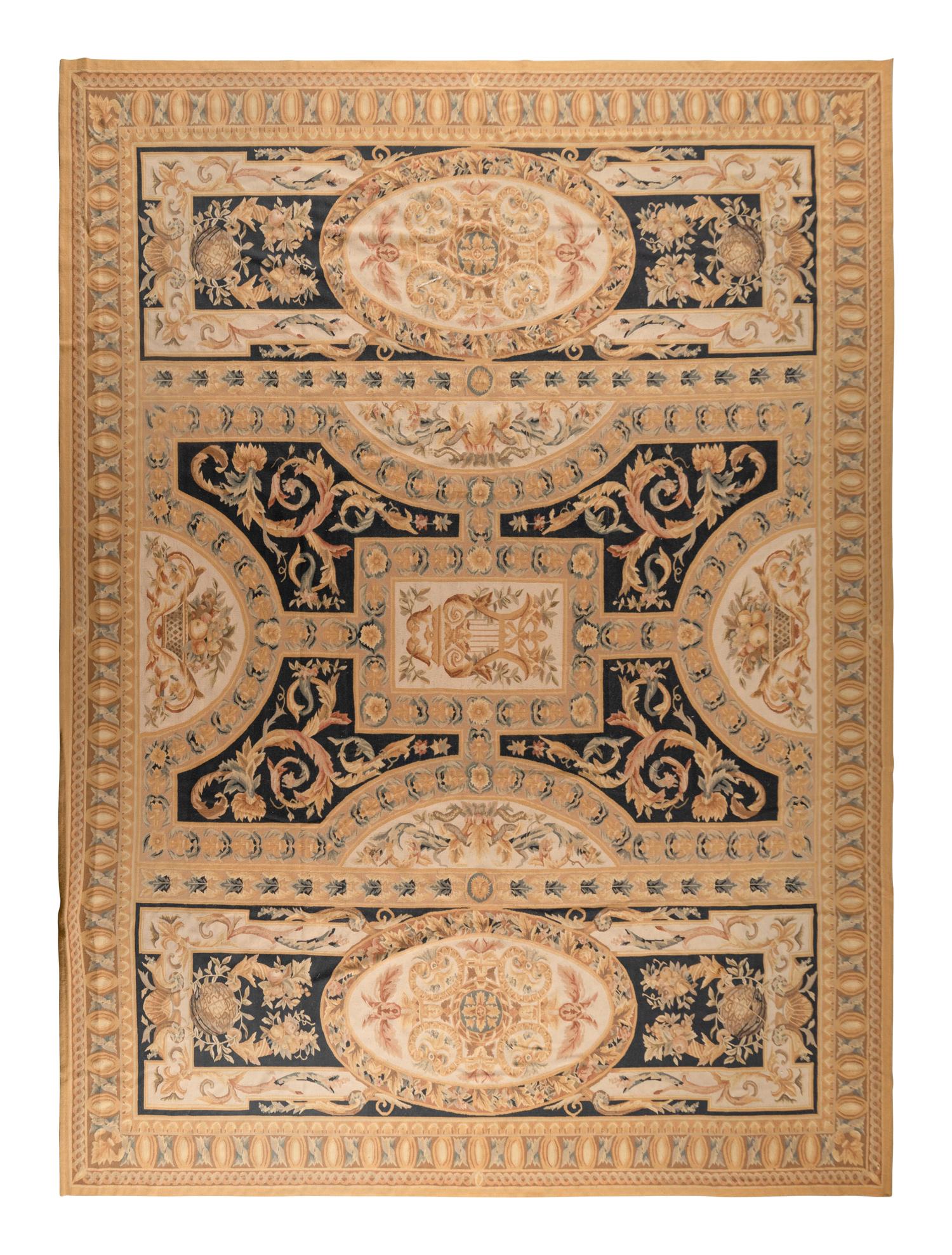 An Aubusson Style Carpet