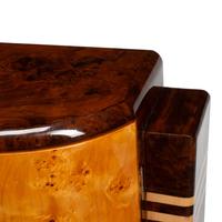 An Art Deco Style Burlwood Cabinet