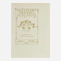 [Children's & Illustrated] [Rackham, Arthur] Swift, Jonathan Gulliver’s Travels Into Several Remote Nations of the World