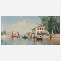 James Fairman (American, 1826-1904) Venetian View
