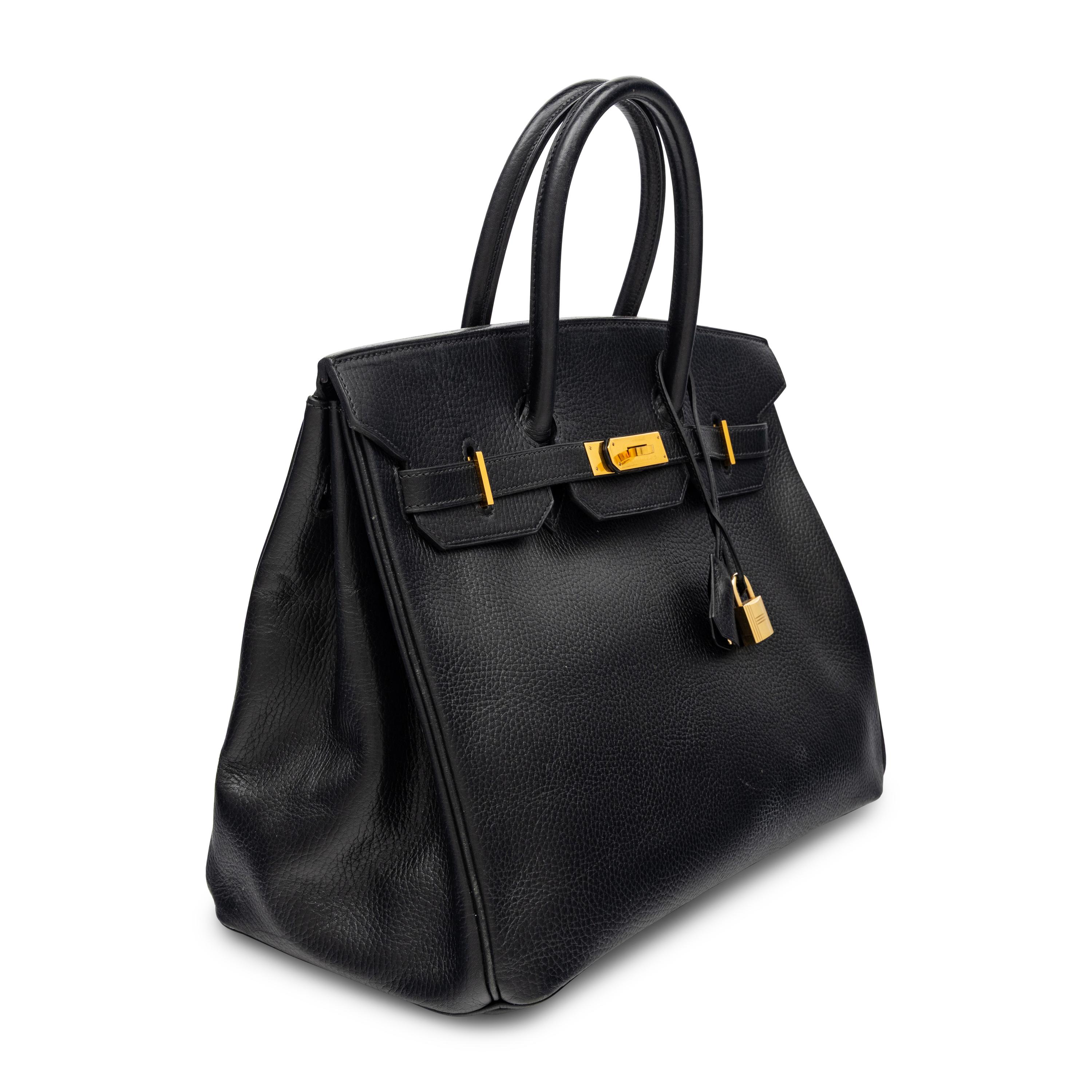 Hermès, Birkin 35 in Noir Togo
