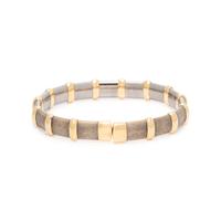 YELLOW GOLD AND DIAMOND CUFF BRACELET