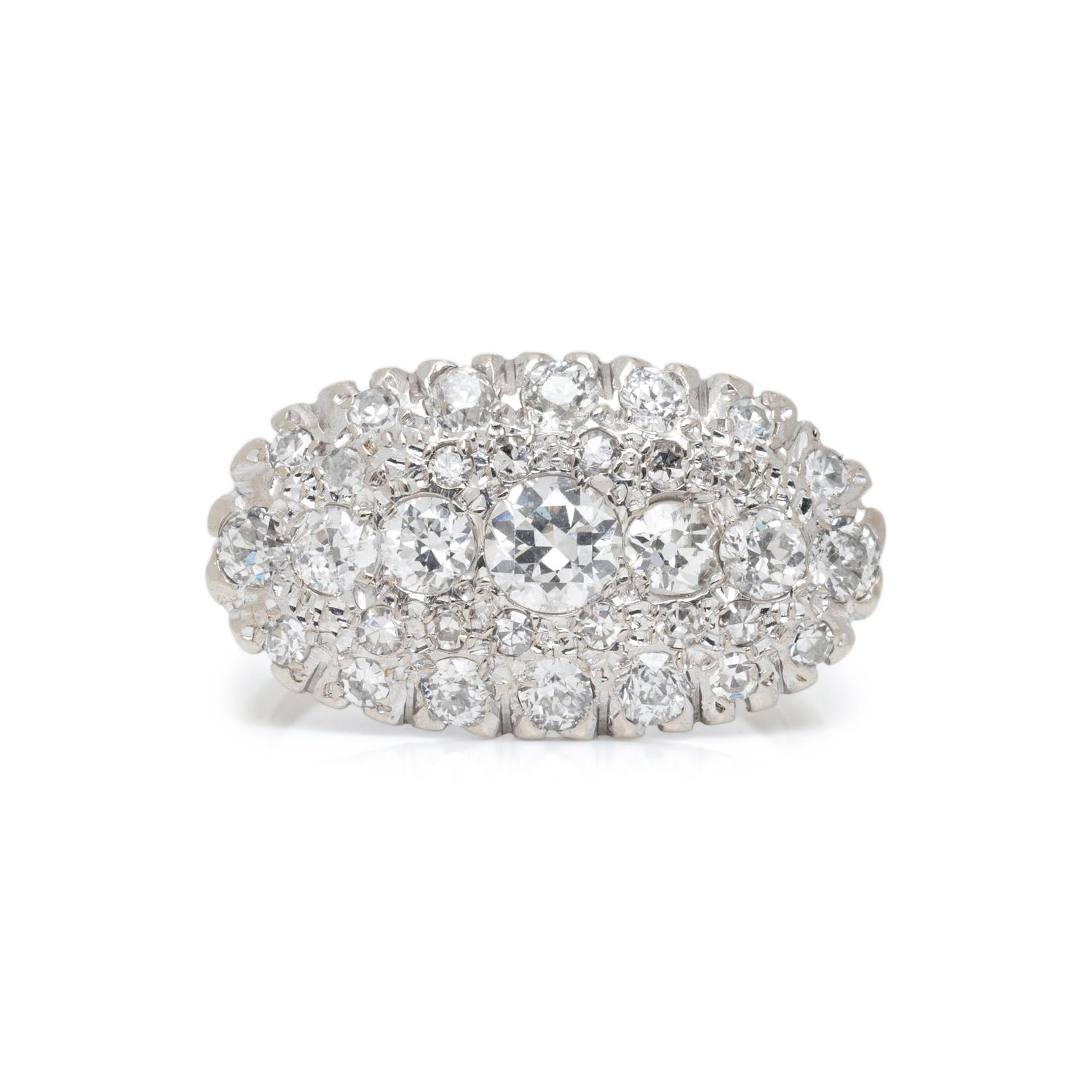 DIAMOND CLUSTER RING