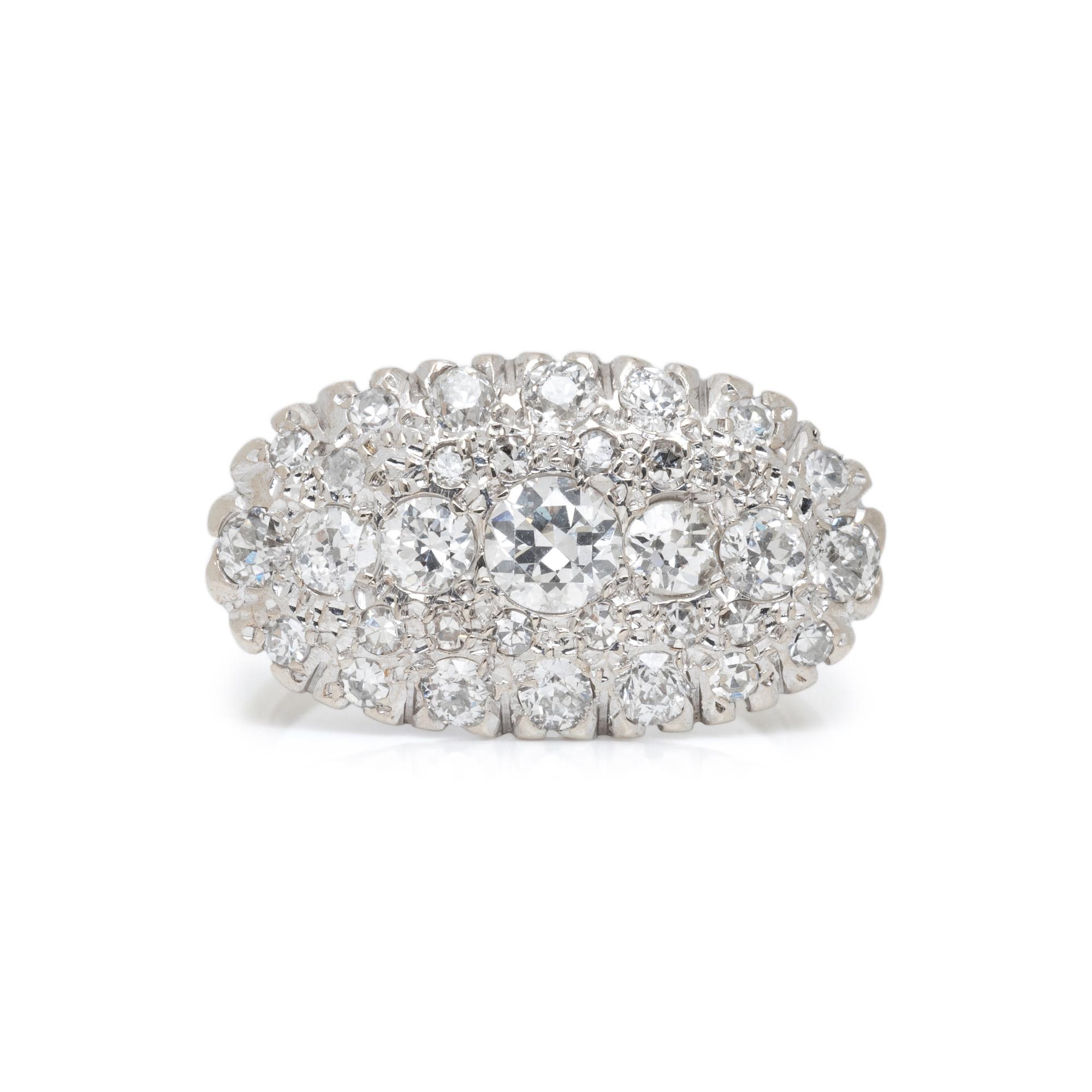 DIAMOND CLUSTER RING
