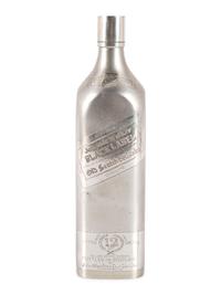 A Silver Johnnie Walker 'Black Label' Bottle