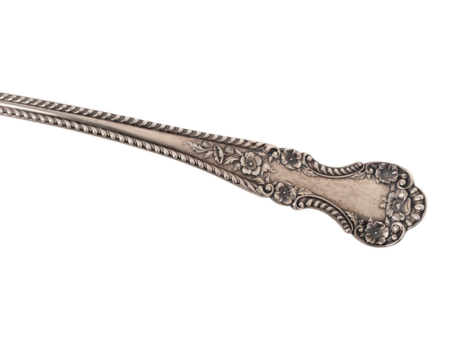 Two American Silver Punch Ladles