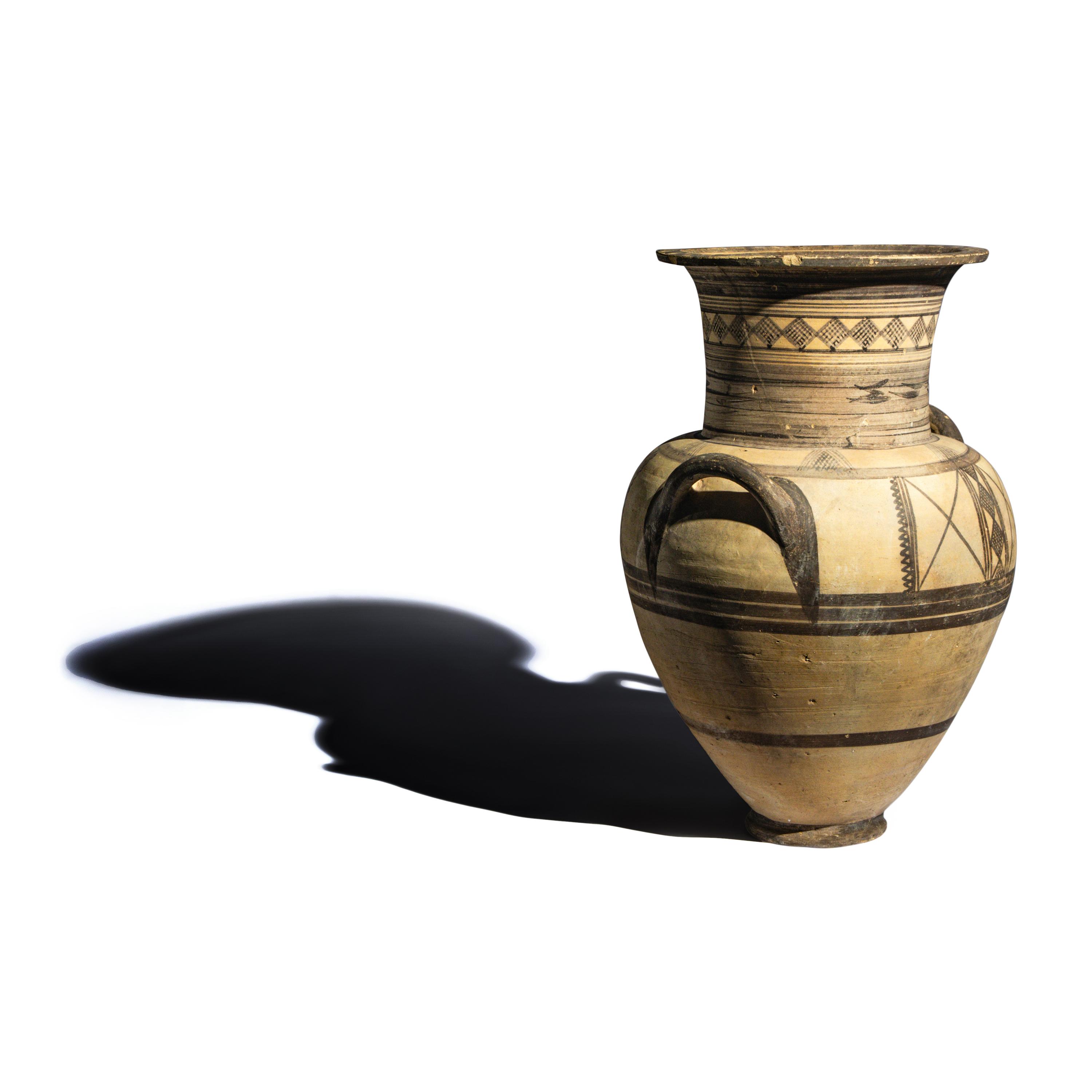 A Cypriot Bichrome-Ware Neck Amphora