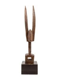 A Bambara Carved Wood Antelope Sculpture
