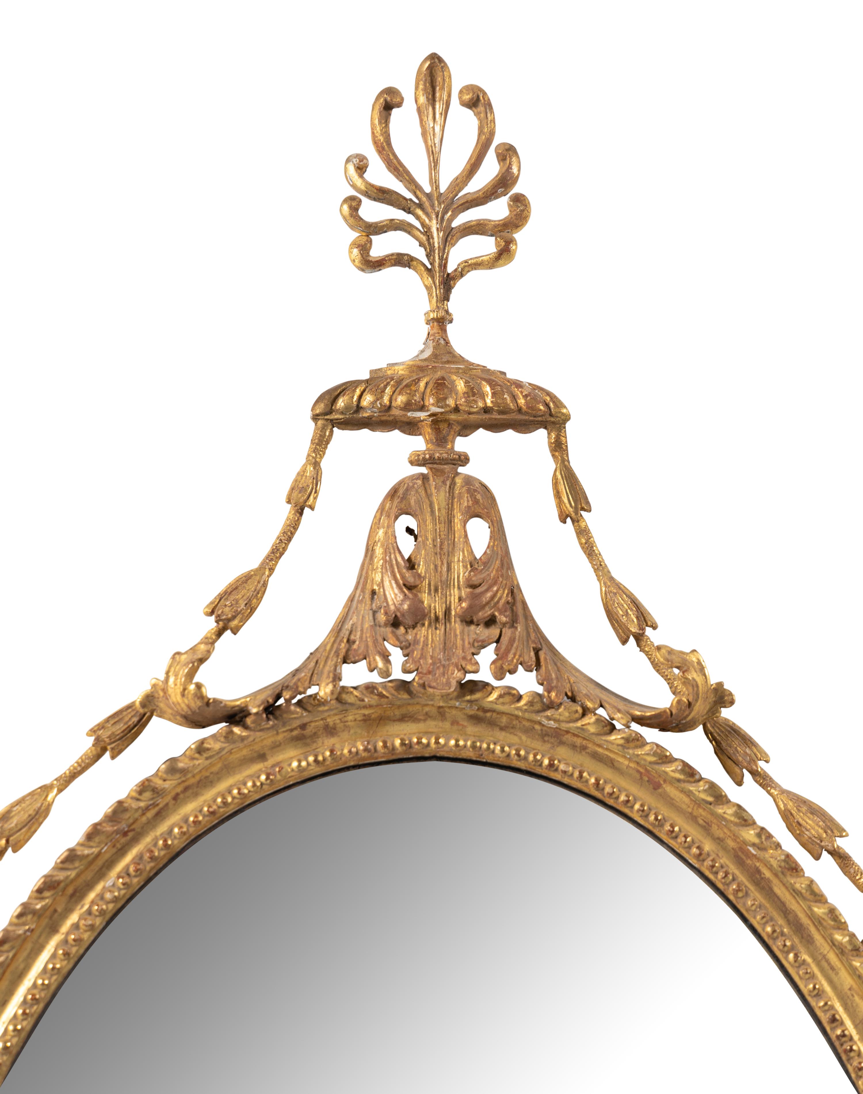 A George III Giltwood Mirror