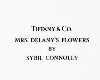 A Tiffany and Co. Mrs. Delany's Flowers Porcelain Tea Service by Sybil Connolly