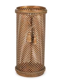 An Italian Gilt Metal Umbrella Stand
