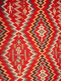 Navajo Germantown Pictorial Weaving / Rug