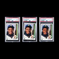 A Collection of PSA Graded 1989 Upper Deck Ken Griffey Jr. Rookie Baseball Cards