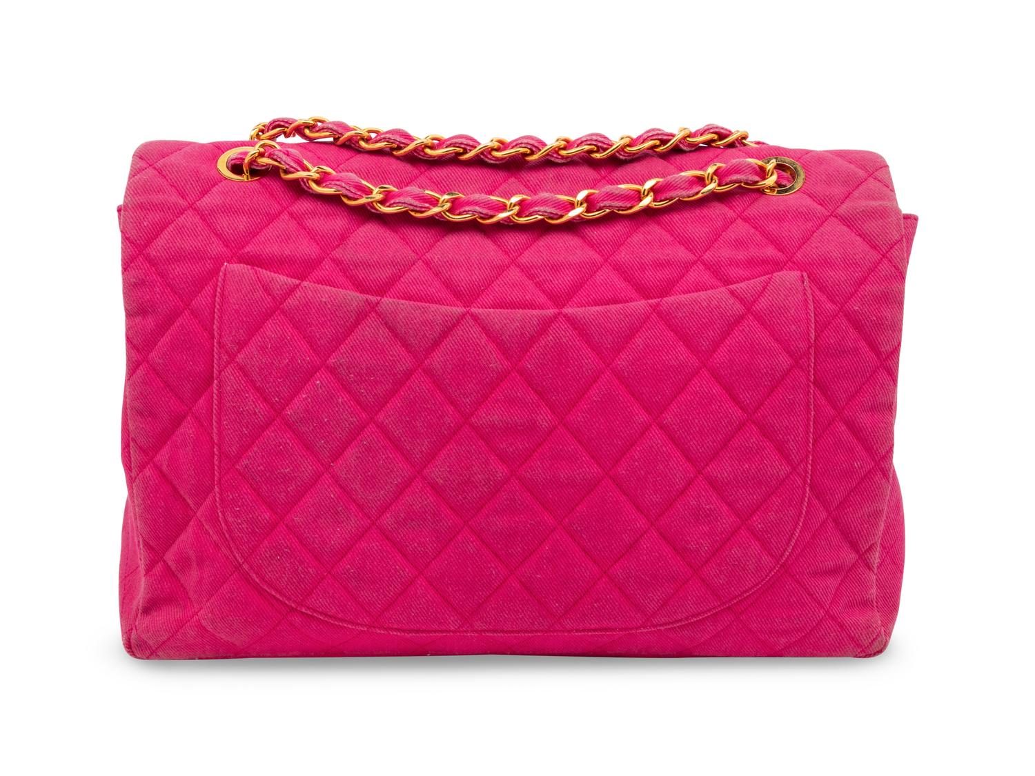 Chanel, Pink Jumbo Flap Bag, A/W 1991