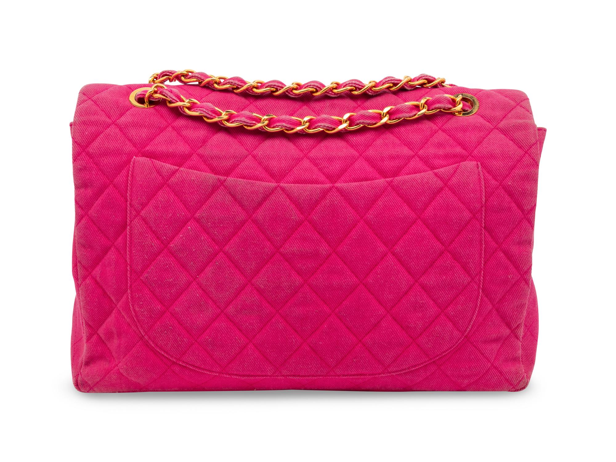 Chanel, Pink Jumbo Flap Bag, A/W 1991