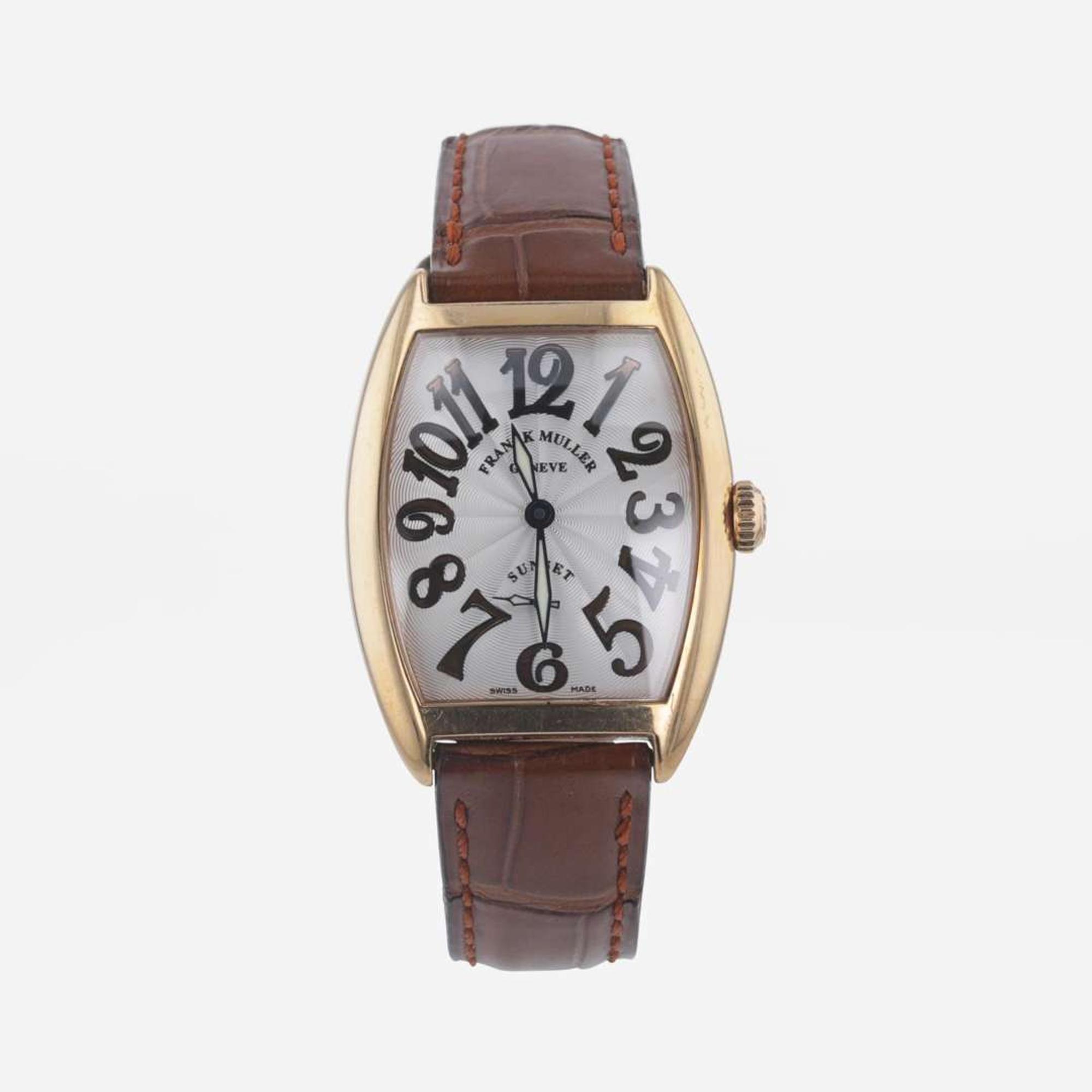 A Ladies Franck Muller Cintrée Curvex Sunset No. 145