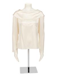 Chanel Silk Satin Blouse, Fall 2001