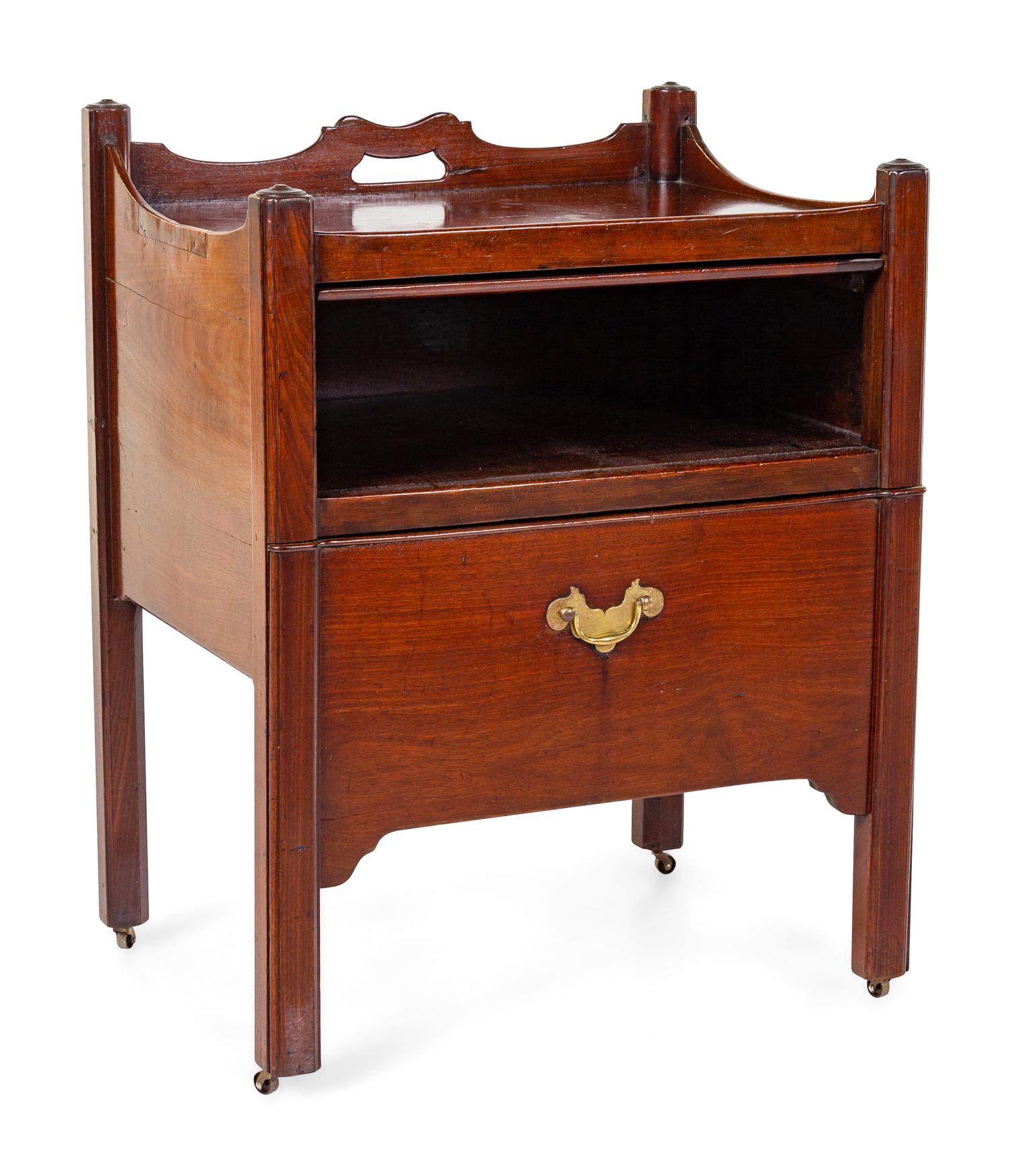 A George III Style Mahogany Side Table