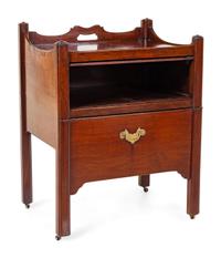 A George III Style Mahogany Side Table