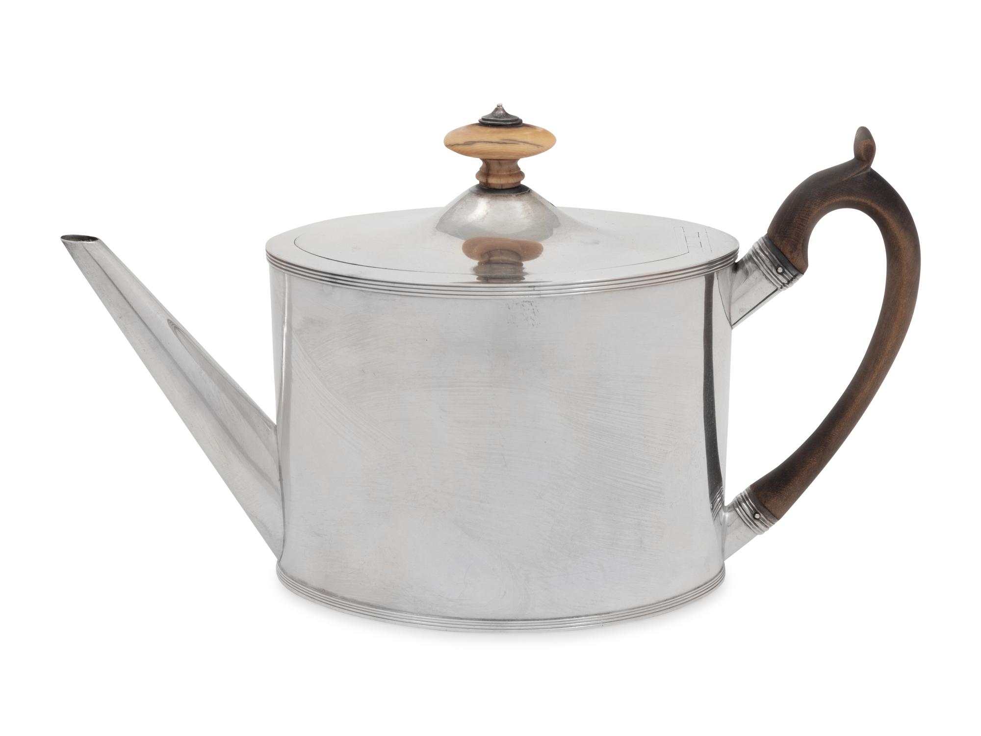 A George III Silver Teapot