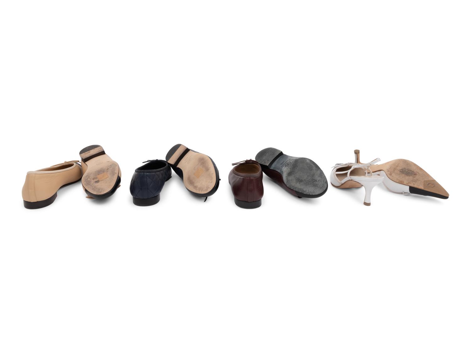 Four Pairs of Chanel Shoes