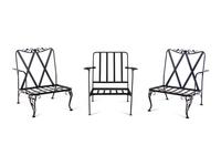 A Collection of Metal Garden Furniture