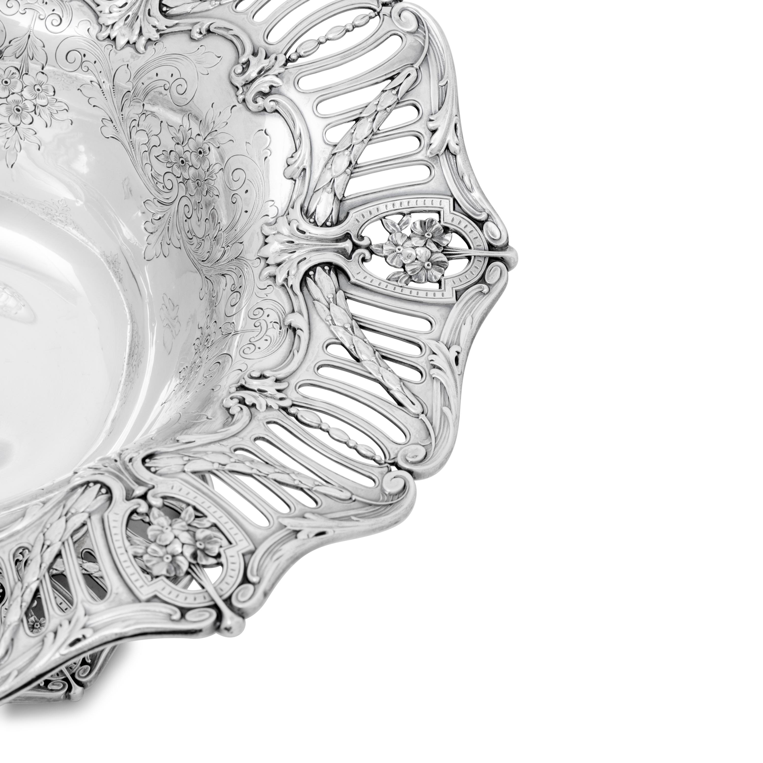 An American Silver Centerpiece Bowl
