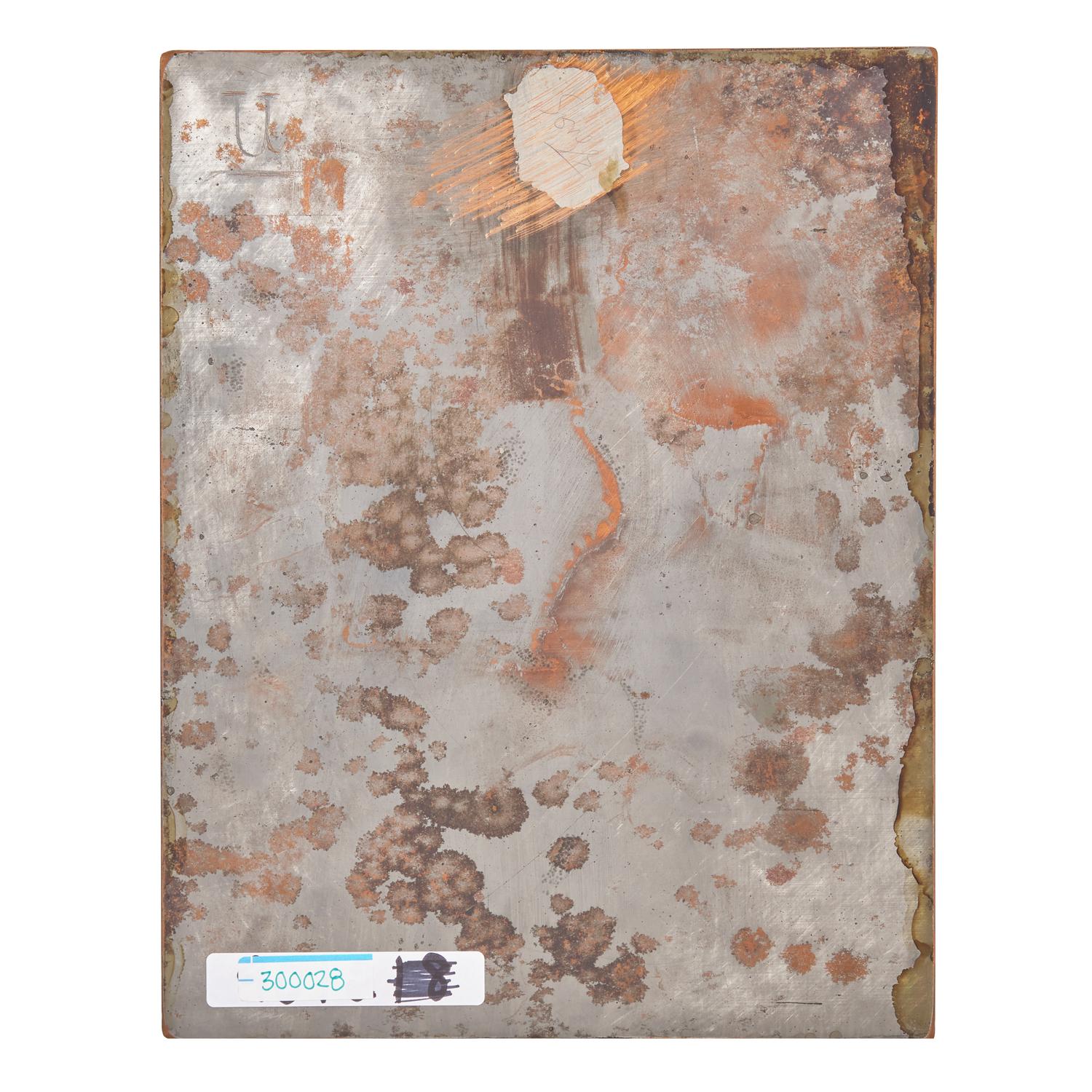 Marc Chagall (Belarusian/French, 1887–1985) — Original Copper Plate for Le Retour de l'Enfant Prodigue (from Songes ), 1981