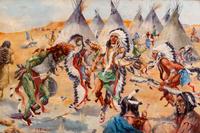 Native Americans Dancing