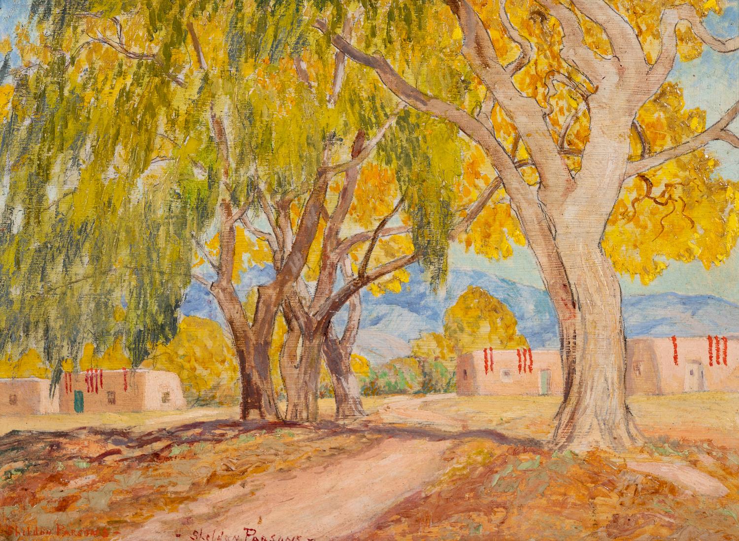 Santa Fe - Cottonwoods and Willow